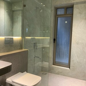 Bathroom in 3 BHK Apartment at DSD Aura, Dalvi Nagar – for Sale