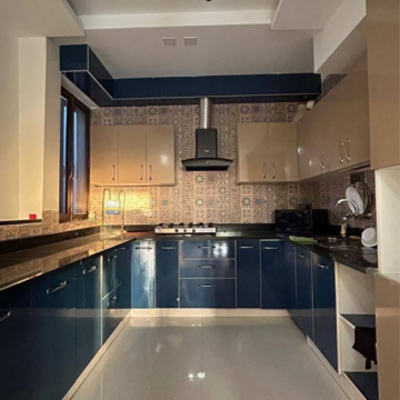 Kitchen in 1 BHK Builder Floor at Saket – for Rent