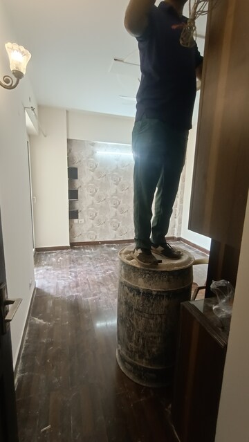 Staircase in 3 BHK Apartment at Sethi Max Royale, Sector 76 – for Rent