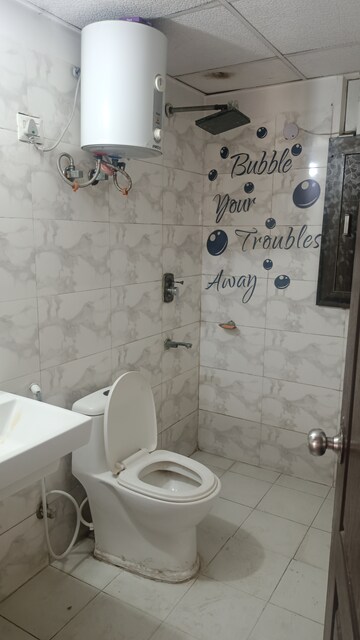 Bathroom in 3 BHK Apartment at Sethi Max Royale, Sector 76 – for Rent