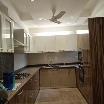 Kitchen in 4 BHK Builder Floor at Pragya Kunj  Apartments, Kailash Colony – for Rent