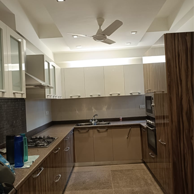Kitchen, pragya-kunj-apartments 4 Bedroom 300 Sq.Yd. Builder Floor In Kailash Colony Delhi 8909512