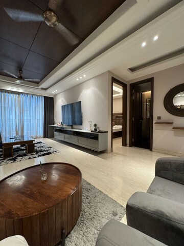 Living Room in 3 BHK Builder Floor at S 27 Luxury Homes, Greater Kailash – for Sale