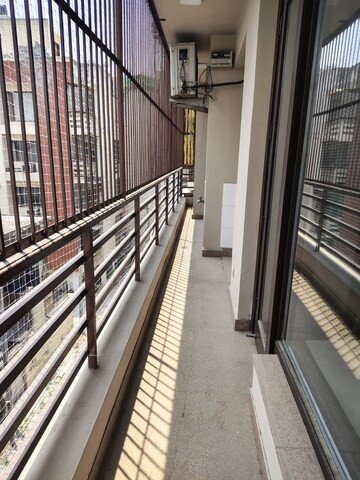 Balcony in 4 BHK Builder Floor at Boutique Residential Apartments A1 313, Safdarjung Enclave – for Rent