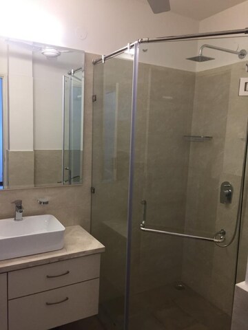 Bathroom in 4 BHK Builder Floor at Boutique Residential Apartments C-1 9, Hauz Khas Enclave – for Rent