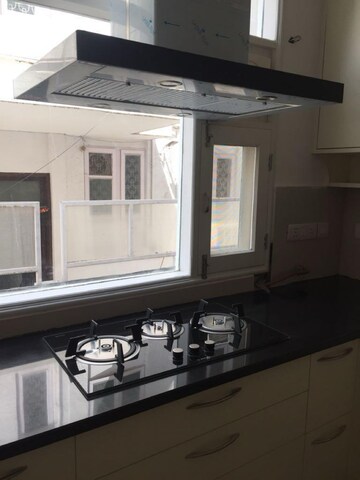 Kitchen in 4 BHK Builder Floor at Boutique Residential Apartments C-1 9, Hauz Khas Enclave – for Rent