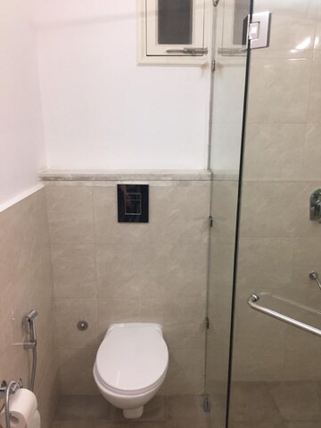 Bathroom in 4 BHK Builder Floor at Boutique Residential Apartments C-1 9, Hauz Khas Enclave – for Rent