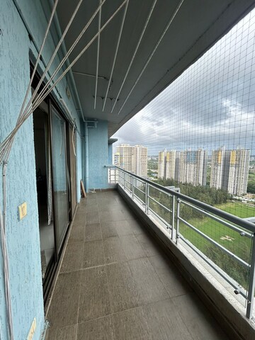Balcony in 3 BHK Apartment at Paranjape Blue Ridge, Hinjewadi – for Rent
