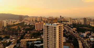 2 BHK Apartment – Exterior View View at Ashar Axis, Majiwada - for Rent