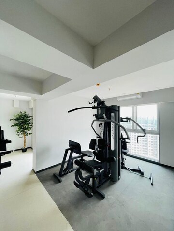 Gym in 2 BHK Apartment at Ashar Axis, Majiwada – for Rent