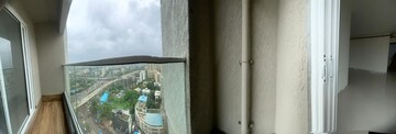 Balcony in 2 BHK Apartment at Ashar Axis, Majiwada – for Rent