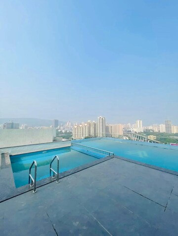 Swimming Pool in 2 BHK Apartment at Ashar Axis, Majiwada – for Rent