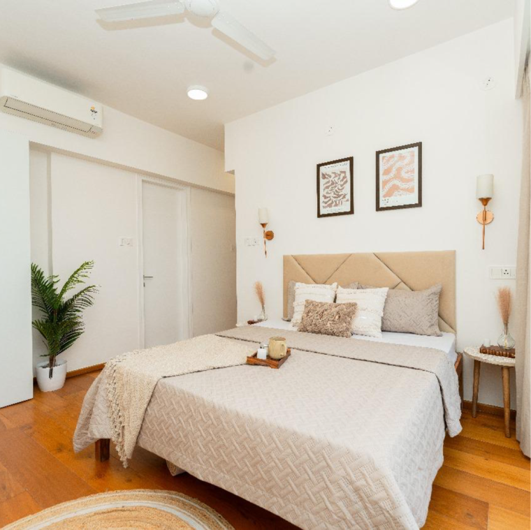 Bedroom, trishika-skye-175 1 Bedroom 387 Sq.Ft. Apartment In Tagore Nagar Mumbai 8909548