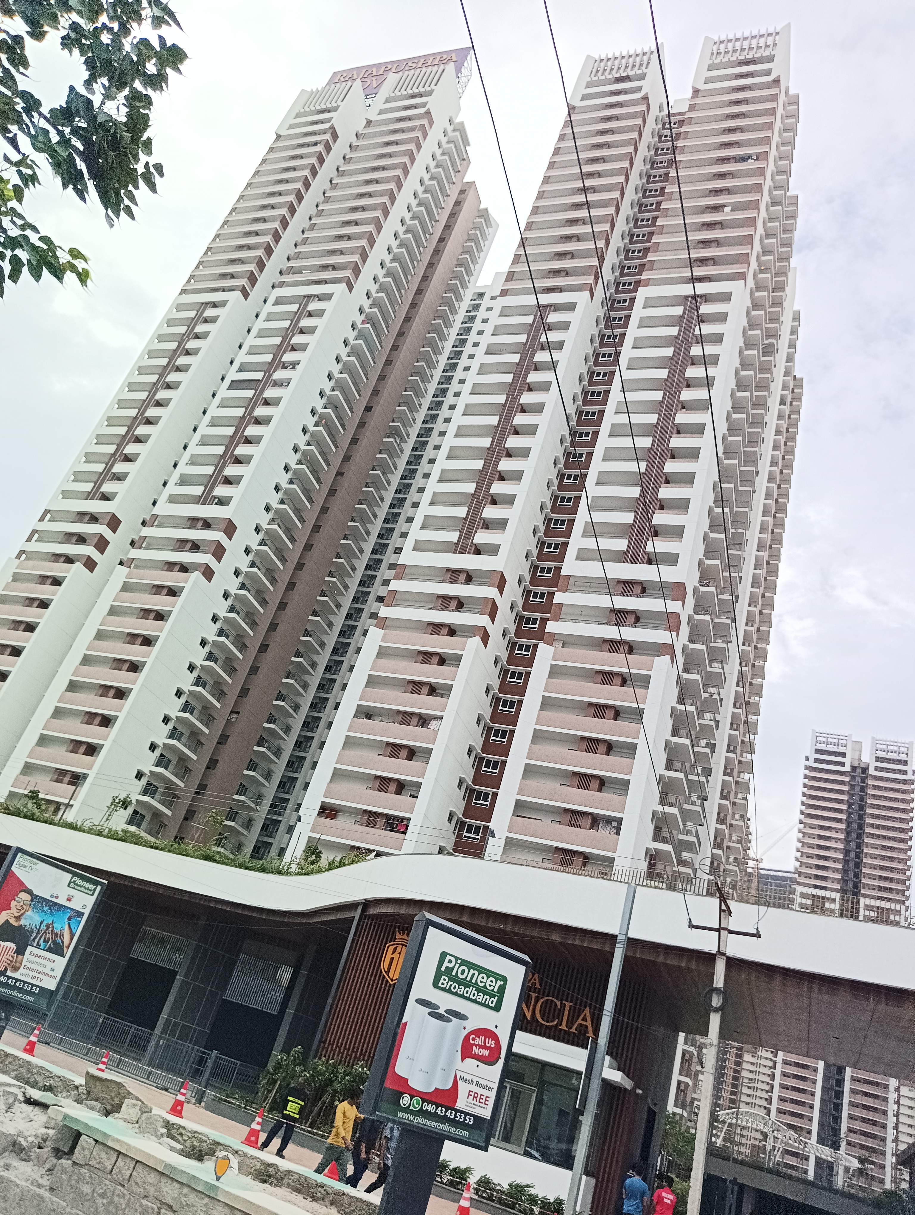 3 BHK + Pooja Room Apartment For Rent in Rajapushpa Provincia