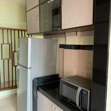 Kitchen in 2 BHK Apartment at Mahavir Universe Stellar CHS, Kukreja – for Rent