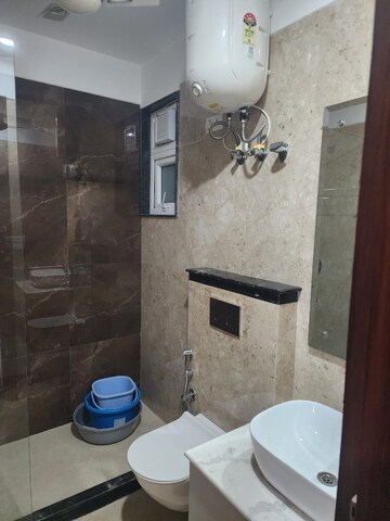 Bathroom in 1 BHK Apartment at Ansal Celebrity Suites, Sector 2 – for Rent