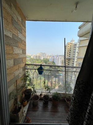 Balcony in 2 BHK Apartment at Vijay Residency Thane, Kavesar – for Sale