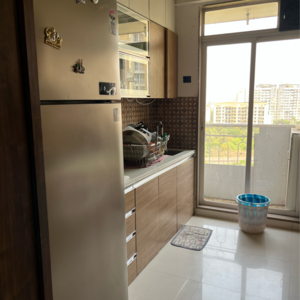 Kitchen in 2 BHK Apartment at Vijay Residency Thane, Kavesar – for Sale