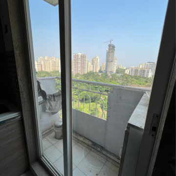Balcony in 2 BHK Apartment at Vijay Residency Thane, Kavesar – for Sale