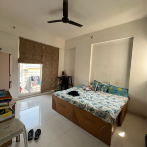 Bedroom in 2 BHK Apartment at Vijay Residency Thane, Kavesar – for Sale
