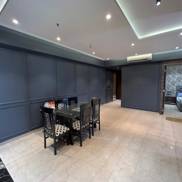 Living Room in 3 BHK Apartment at Lodha Sterling Tower K, Sandoz Baug – for Rent