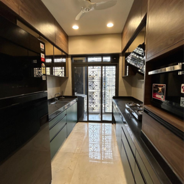 Kitchen in 3 BHK Apartment at Lodha Sterling Tower K, Sandoz Baug – for Rent