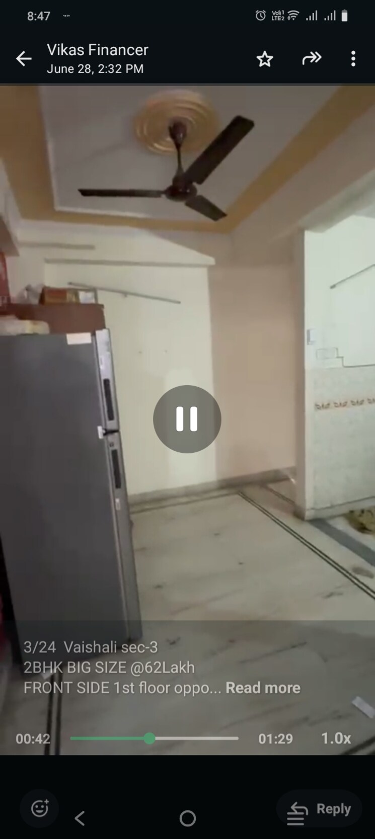 Kitchen, vaishali sector 3 2 Bedroom 950 Sq.Ft. Builder Floor In Vaishali Sector 3 Ghaziabad 8909754