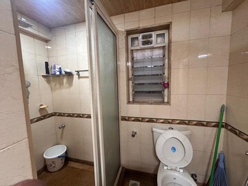 Bathroom in 1 BHK Apartment at Mahim West – for Rent