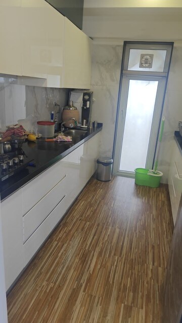 Kitchen in 2 BHK Apartment at Ruparel Ariana, Parel – for Rent
