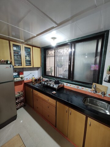 Kitchen in 1 BHK Apartment at Mahape – for Rent