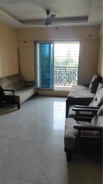 Living Room in 2 BHK Apartment at Cosmos Habitat, Yashaswi Nagar – for Rent