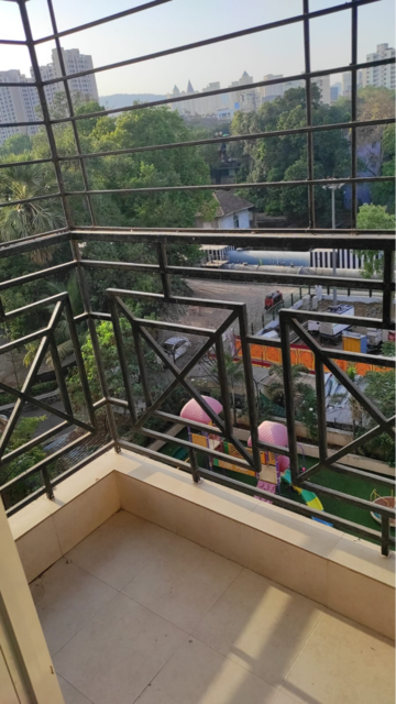 Balcony in 2 BHK Apartment at Cosmos Habitat, Yashaswi Nagar – for Rent