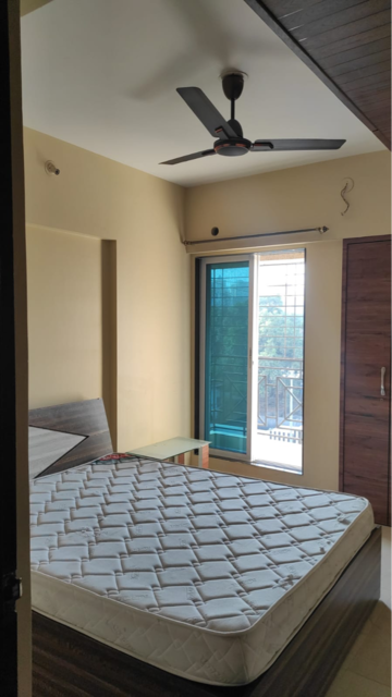 Bedroom in 2 BHK Apartment at Cosmos Habitat, Yashaswi Nagar – for Rent