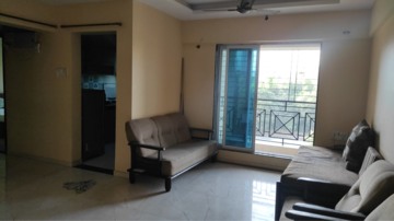 Living Room in 2 BHK Apartment at Cosmos Habitat, Yashaswi Nagar – for Rent