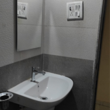 Bathroom in 2 BHK Apartment at Cosmos Habitat, Yashaswi Nagar – for Rent