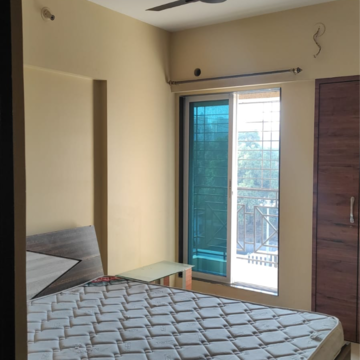 Bedroom in 2 BHK Apartment at Cosmos Habitat, Yashaswi Nagar – for Rent