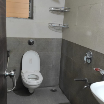Bathroom in 2 BHK Apartment at Cosmos Habitat, Yashaswi Nagar – for Rent