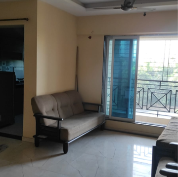 Living Room in 2 BHK Apartment at Cosmos Habitat, Yashaswi Nagar – for Rent