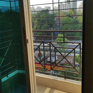 Balcony in 2 BHK Apartment at Cosmos Habitat, Yashaswi Nagar – for Rent