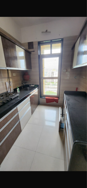 Kitchen in 2 BHK Apartment at Vijay Residency Thane, Kavesar – for Sale