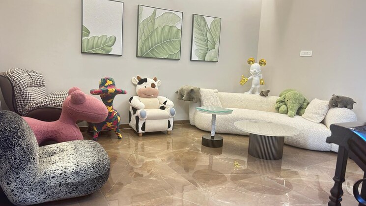 Living Room, aerocity 4 Bedroom 1350 Sq.Ft. Villa In Aerocity Mohali 8909950