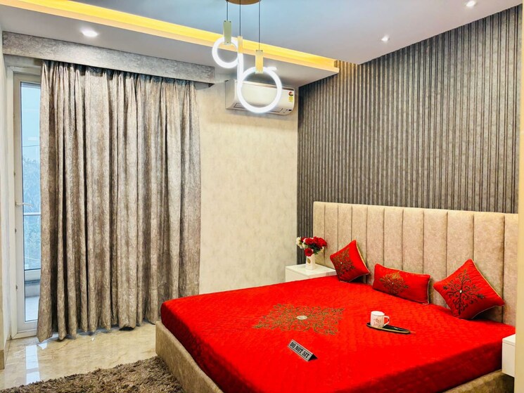 Bedroom, trishla-city 3 Bedroom 1770 Sq.Ft. Apartment In Patiala Road Zirakpur 8909980