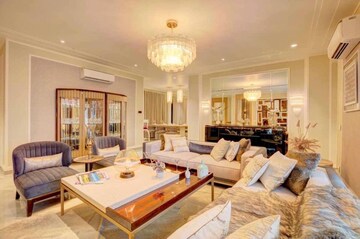 Living Room in 4 BHK Apartment at Sector 82 – for Sale