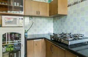 Kitchen in 2 BHK Apartment at Divine Nest, Old Airport Road – for Sale