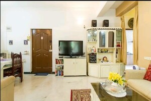 Living Room in 2 BHK Apartment at Divine Nest, Old Airport Road – for Sale