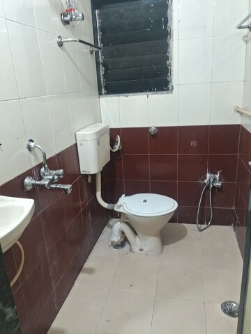 Bathroom in 2 BHK Apartment at Sainath Galaxy Apartment, Ghansoli – for Rent