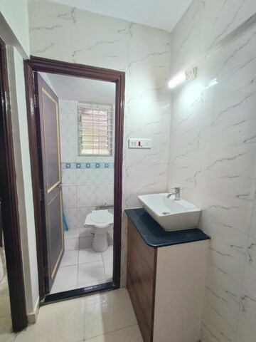 Bathroom in 1 BHK Apartment at Wadgaon Sheri – for Rent