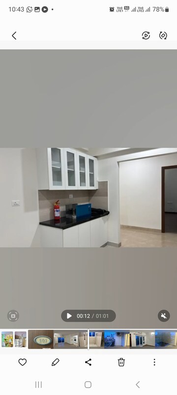 Kitchen in 3 BHK Apartment at Prestige Botanique, Basavanagudi – for Rent