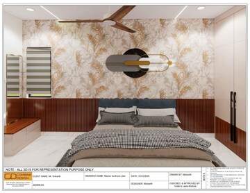 Staircase in 3 BHK Apartment at DSR The Classe, Narsingi – for Rent