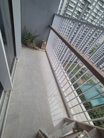 Balcony in 1 BHK Apartment at Tata Serein, Pokhran Road No Two – for Rent